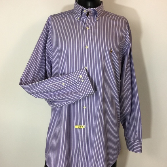 Ralph Lauren Classic Fit Stripe Long Sleeve Shirt - Picture 2 of 7